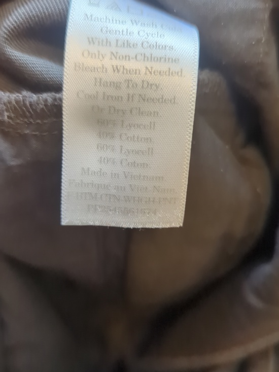 Everlane Way High Drape Pant In Slate Gray - Picture 7 of 8